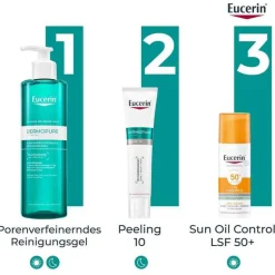 Eucerin Unreine Haut|Hauttypen-Dermopure Clinical Peeling 10 Nachtcreme, 40 ml