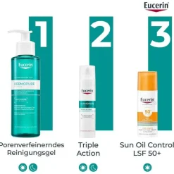 Eucerin Dermopure Clinical Reinig.Gel porenverfein, 200 ml- Unreine Haut|Hauttypen