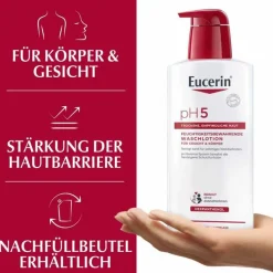Eucerin pH5 Waschlotion empfindliche Haut , 2X400 ml^ Outlet