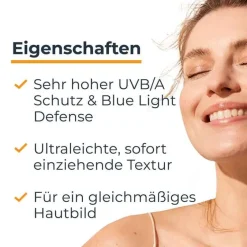 Eucerin Sun Fluid Hydro Protect Face hell LSF 50 + , 50 ml- Lsf 50+|Gesicht