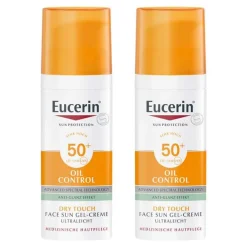 Sun Gel-Creme Oil Control LSF 50+, 2x50 ml^Eucerin Discount