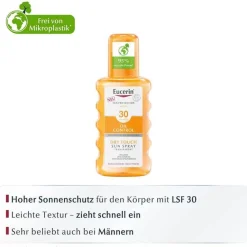 Eucerin Lsf 30-Sun Oil Control Body transparent Spray LSF 30, 200 ml