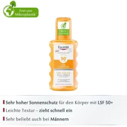 Sun Oil Control Body transparent Spray LSF 50 + , 200 ml^Eucerin Outlet