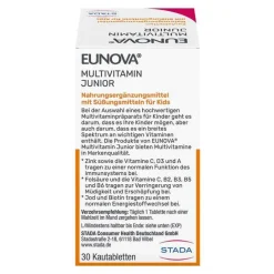 Junior Kautabletten mit Orangengeschmack, 30 St^Eunova Outlet