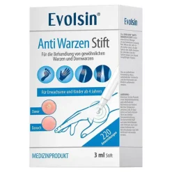 Evolsin Warzenstift-Anti-Warzen Stift, 3 ml
