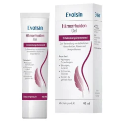Evolsin ® Hämorrhoiden Gel, 40 ml- Hämorrhoiden Salbe