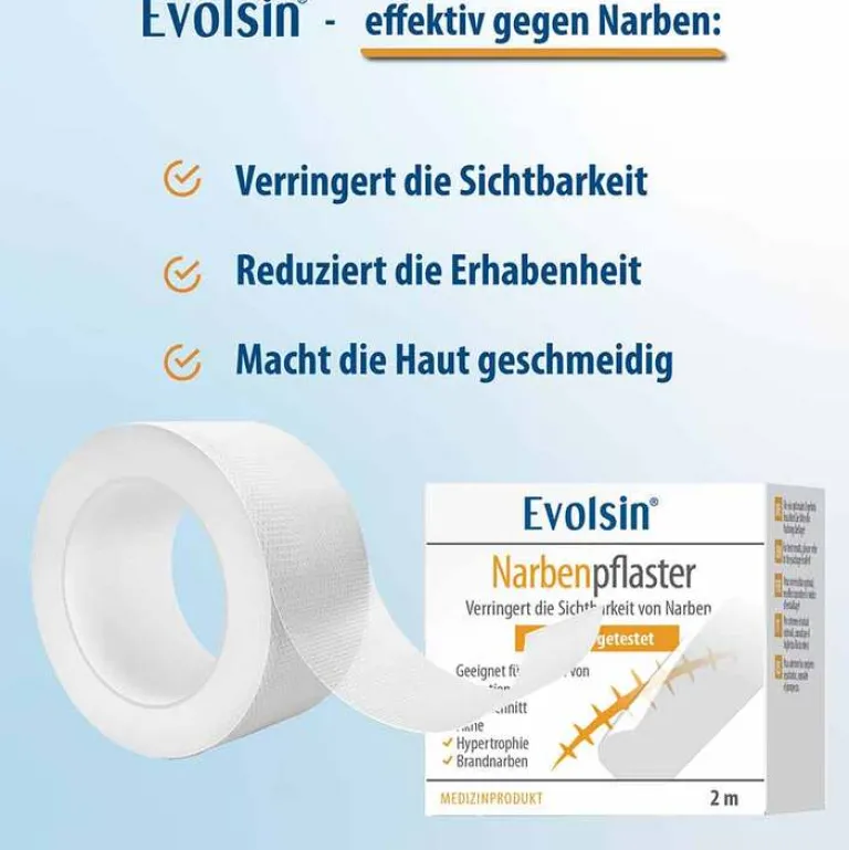 Narbenpflaster 2,5cm x 200cm, 1 St^Evolsin Sale