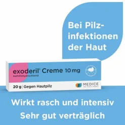 Exoderil Creme, 20 g- Hautpilz Creme|Fußpilz Creme