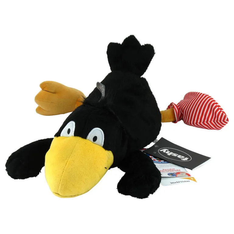 Fashy Wärmflasche|Wärmetiere-Wärmflasche der kleine Rabe Socke 6670, 1 St