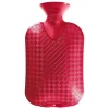 Fashy Wärmflasche Halblamelle cranberry, 1 St- Wärmflasche|Wärmetiere