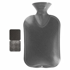 Fashy Wärmflasche Halblamelle anthrazit, 1 St- Wärmflasche|Wärmetiere