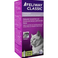 Feliway Classic Transport Spray für Katzen, 20 ml- Beruhigungsmittel Katze