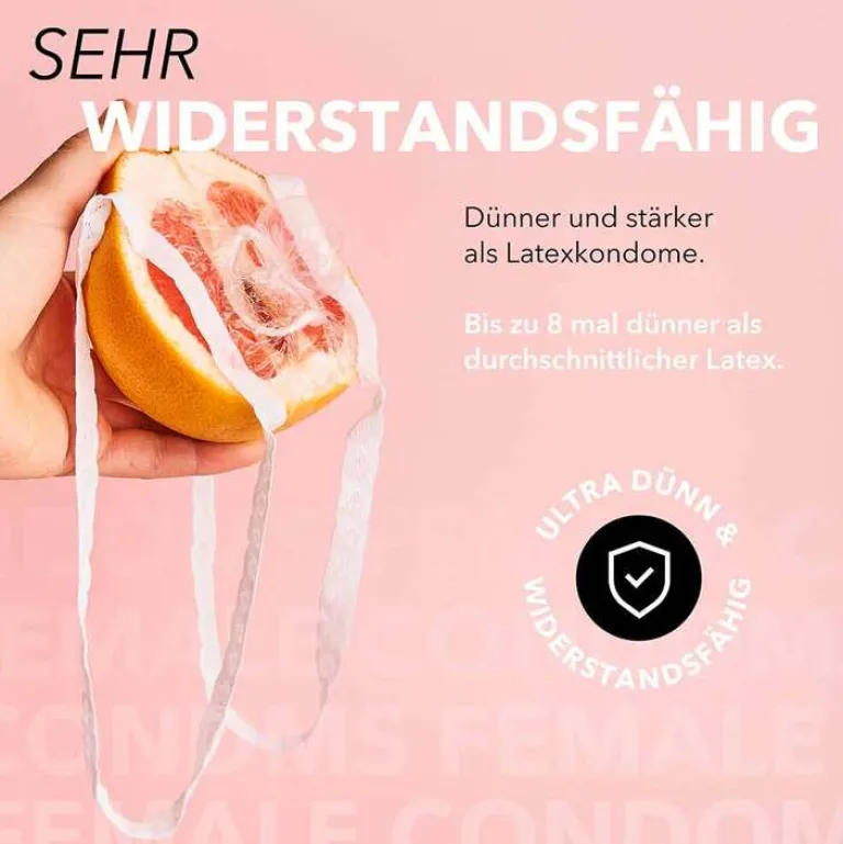 Loovara Kondome-Female Condoms, 3 St