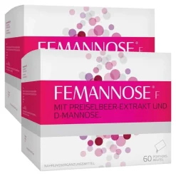 Femannose F Granulat Portionsbeutel, 2x60 St- Mannose|Cranberry