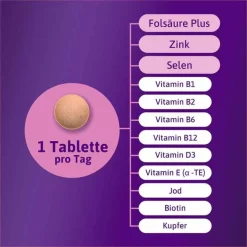 Femibion 0 Babyplanung Tabletten 4-Wochen-Packung , 28 St- Vitamin B9 (Folsäure)|Schwangerschaft