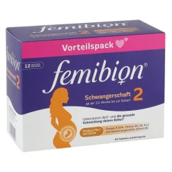 2 Schwangerschaft in der 12-Wochen-Packung mit je 84 Tabletten und Kapseln, 2X84 St^Femibion Clearance