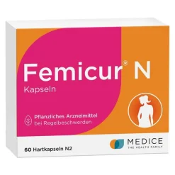 Femicur ® N Kapseln bei Regelbeschwerden, 60 St- Pms Behandeln