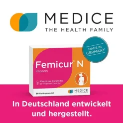 Femicur ® N Kapseln bei Regelbeschwerden, 60 St- Pms Behandeln