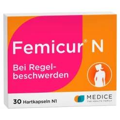 ® N Kapseln bei Regelbeschwerden, 30 St^Femicur Discount