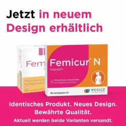 ® N Kapseln bei Regelbeschwerden, 30 St^Femicur Discount