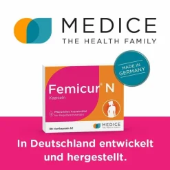 ® N Kapseln bei Regelbeschwerden, 30 St^Femicur Discount