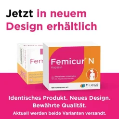 Femicur Pms Behandeln-® N Kapseln bei Regelbeschwerden, 100 St