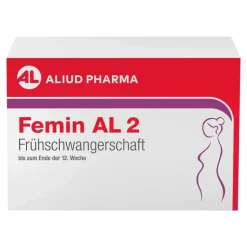 Aliud Pharma Femin AL 2 Frühschwangerschaft Hartkapseln, 90 St- Schwangerschaft|Nahrungsergänzung
