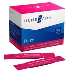 Menssana Ferro Pulver, 28X2 g- Eisenversorgung