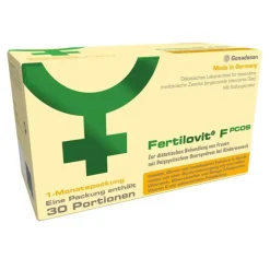 Fertilovit F Pcos 60 Kapseln + 30 Pulver-Sticks, 1 P- Schwangerschaft