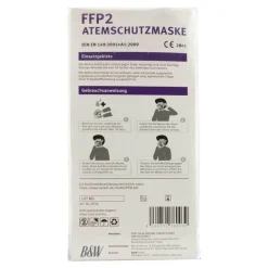 Mundschutz-FFP2 Atemschutzmaske, 1 St
