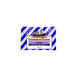 Zuckerfreie Bonbons-Fishermans Friend Cassis ohne Zucker Pastillen, 25 g