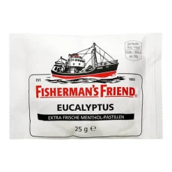 Eucalyptus mit Zucker Pastillen, 25 g^Fishermans Friend New