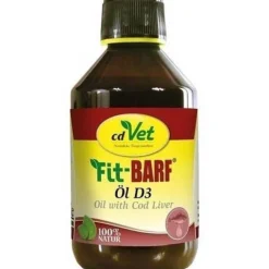 Cd Vet Futter & Snacks|Futter & Snacks-Fit Barf Öl D3 vet. (für Tiere), 250 ml
