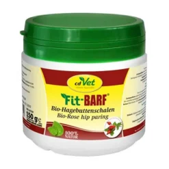 Cd Vet Futter & Snacks-Fit-Barf Bio-Hagebuttenschalen Pulver für Hunde, 150 g