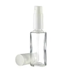 Spinnrad Parfüm-Flakon Sprüher 15 ml Glas, 15 ml