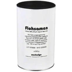 Medesign Flohsamen indisch 99%, 500 g- Flohsamenschalen|Verstopfung