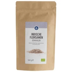 Aleavedis Flohsamen indisch gemahlen bio Pulver, 160 g- Sonstige Bio Produkte