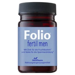 Folio fertil men Tabletten, 30 St-Kinder Kinderwunsch Tabletten
