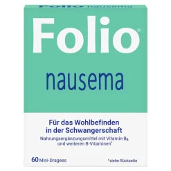 Folio nausema Dragees, 60 St- Schwangerschaft