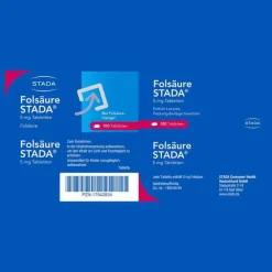 Stada Vitamin B9 (Folsäure)-Folsäure ® 5 mg Tabletten, 100 St