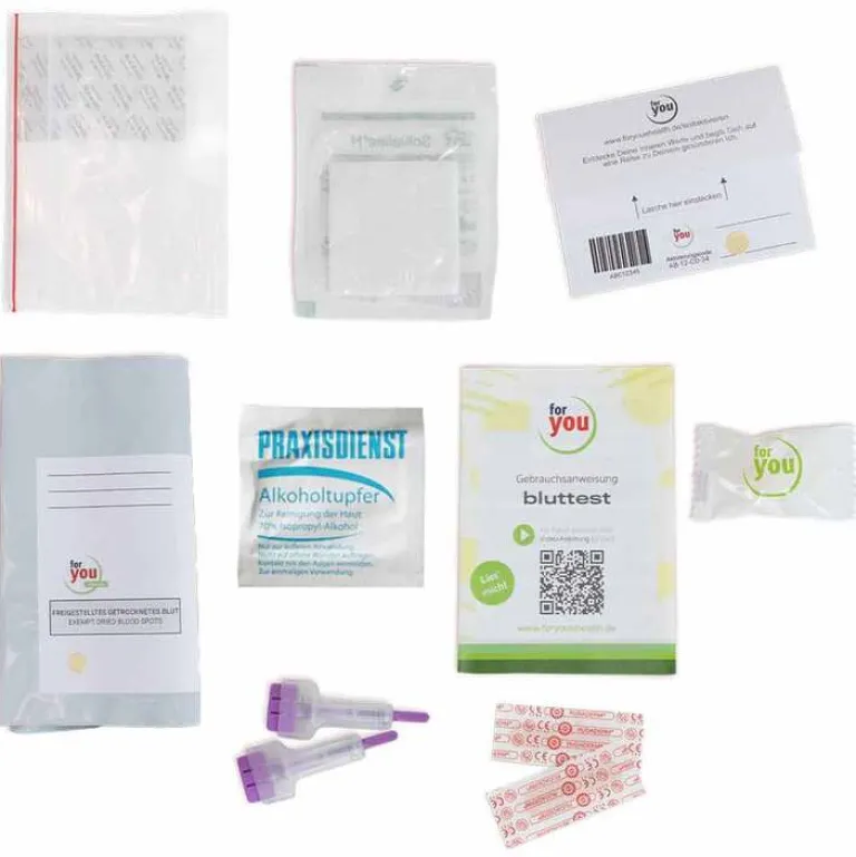 For You corona antikörper-test Bluttest für zuhause, 1 St- Sonstige Tests