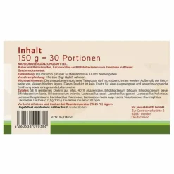 For You darmflora komplex Pulver, 150 g- Bakterienkulturen