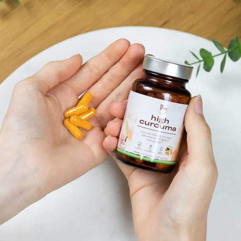 For You high curcuma Kapseln, 60 St- Kurkuma Kapseln