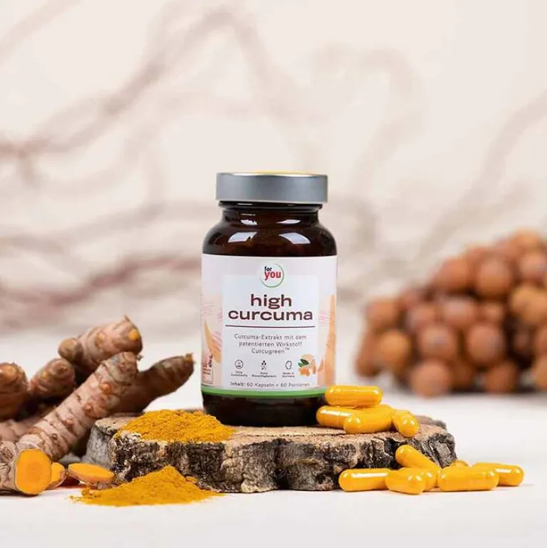 For You high curcuma Kapseln, 60 St- Kurkuma Kapseln