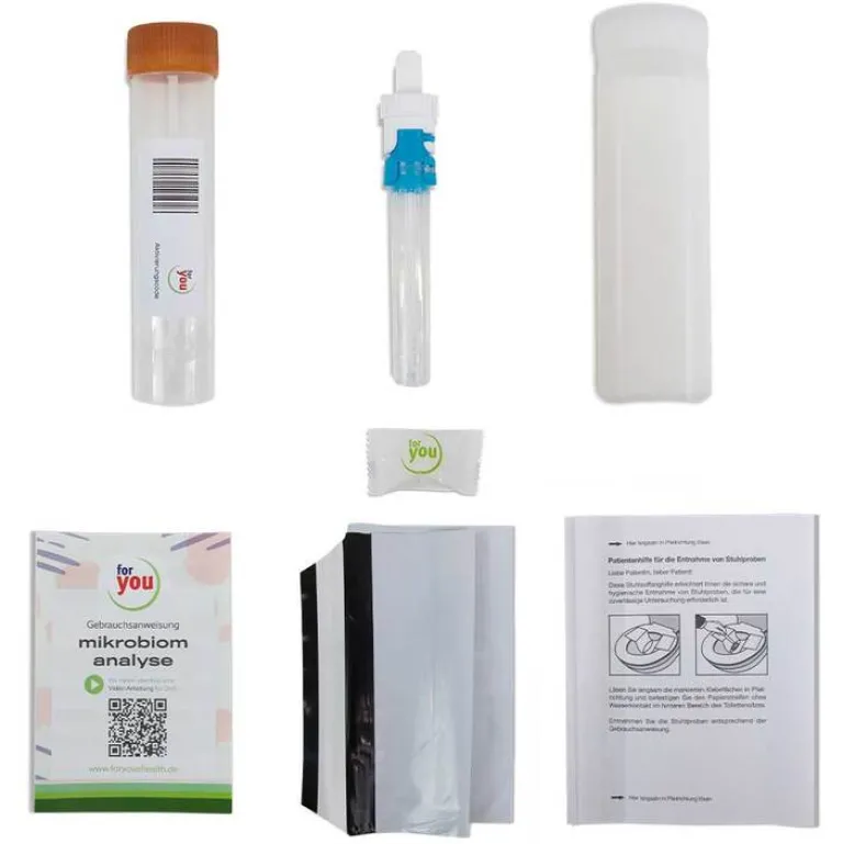 Sonstige Tests-For You mikrobiom analyse Darmtest für zuhause, 1 St