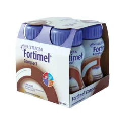 Fortimel Trinknahrung-Compact 2.4 Schokoladengeschmack, 4X125 ml