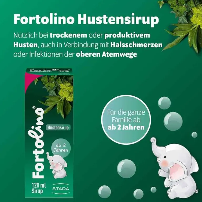 Husten Sirup, 120 ml^Fortolino Clearance