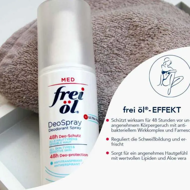 Frei Öl Deospray, 100 ml- Antitranspirant & Deo