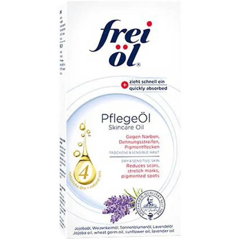 Frei Öl Pflegeöl, 200 ml- Trockene & Sensible Haut|Körperöle