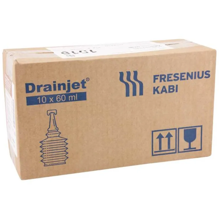 Drainjet Kochsalzlösung 0,9% Iso, 10X60 ml^Freka